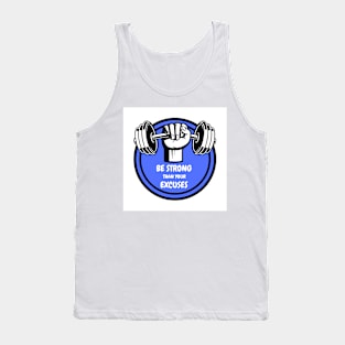 Gym motivation workout Tank Top